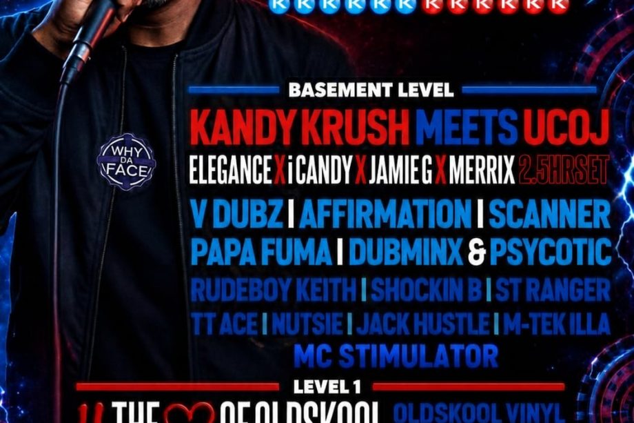 MC Stimulator performing at Kandy Krush at Four Quarters Peckham