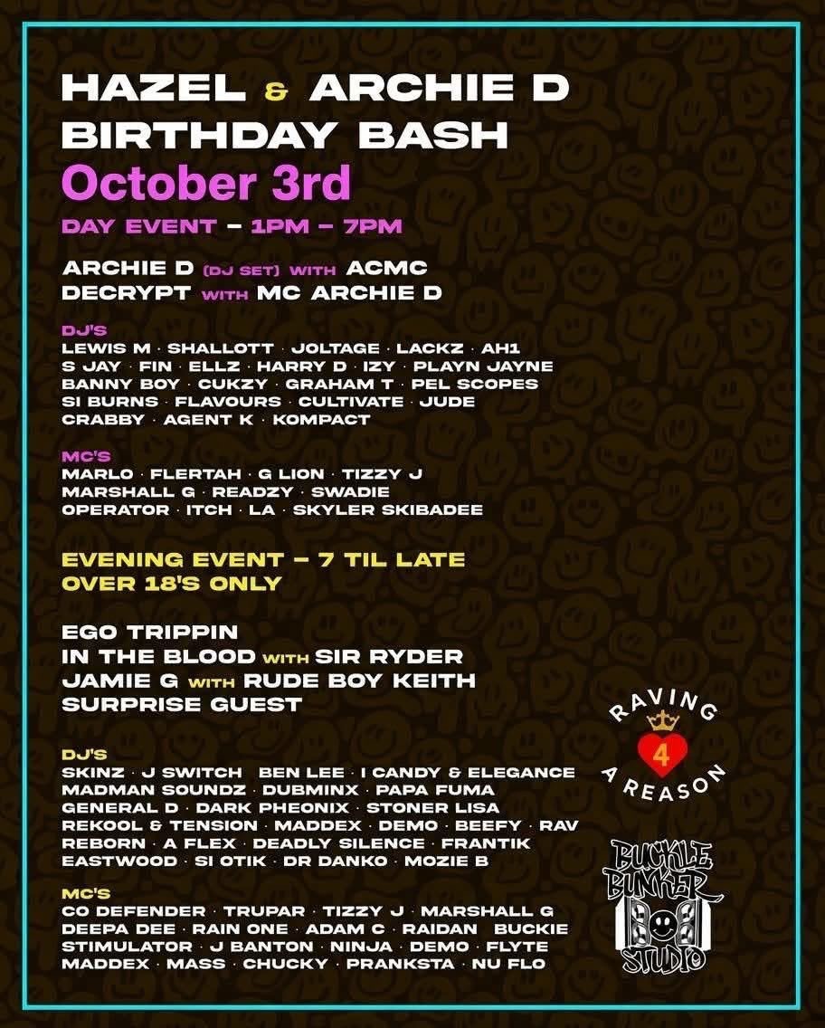Hazel and Archie D Birthday Bash featuring MC Stimulator